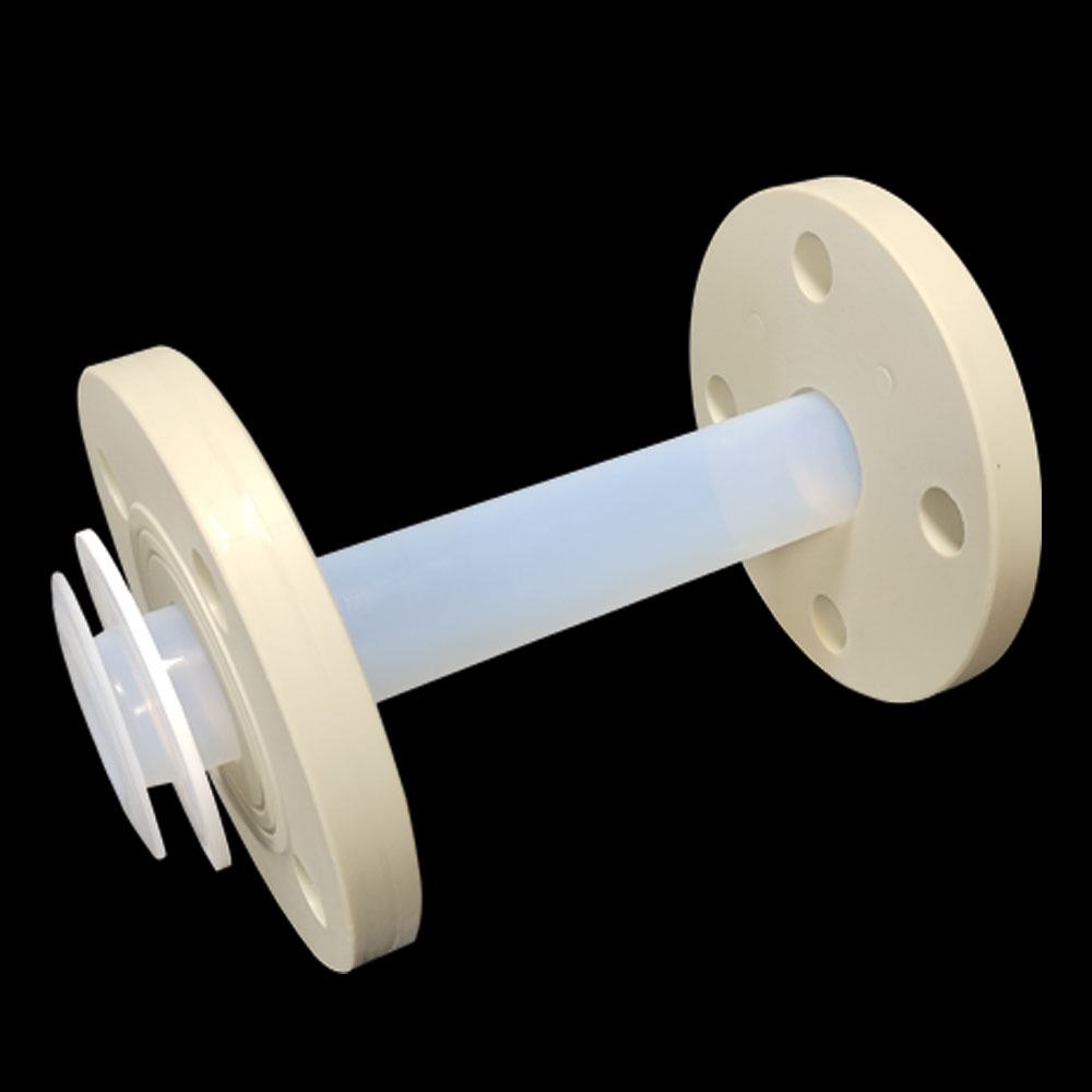 High temperture 260 degree resistance PFA tube with flange